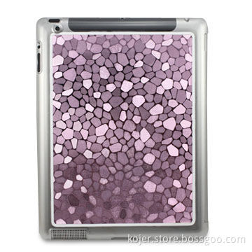 Case for Apple's iPad 2, Made of PC and PU Materials, Available in Various Patterns and Colors